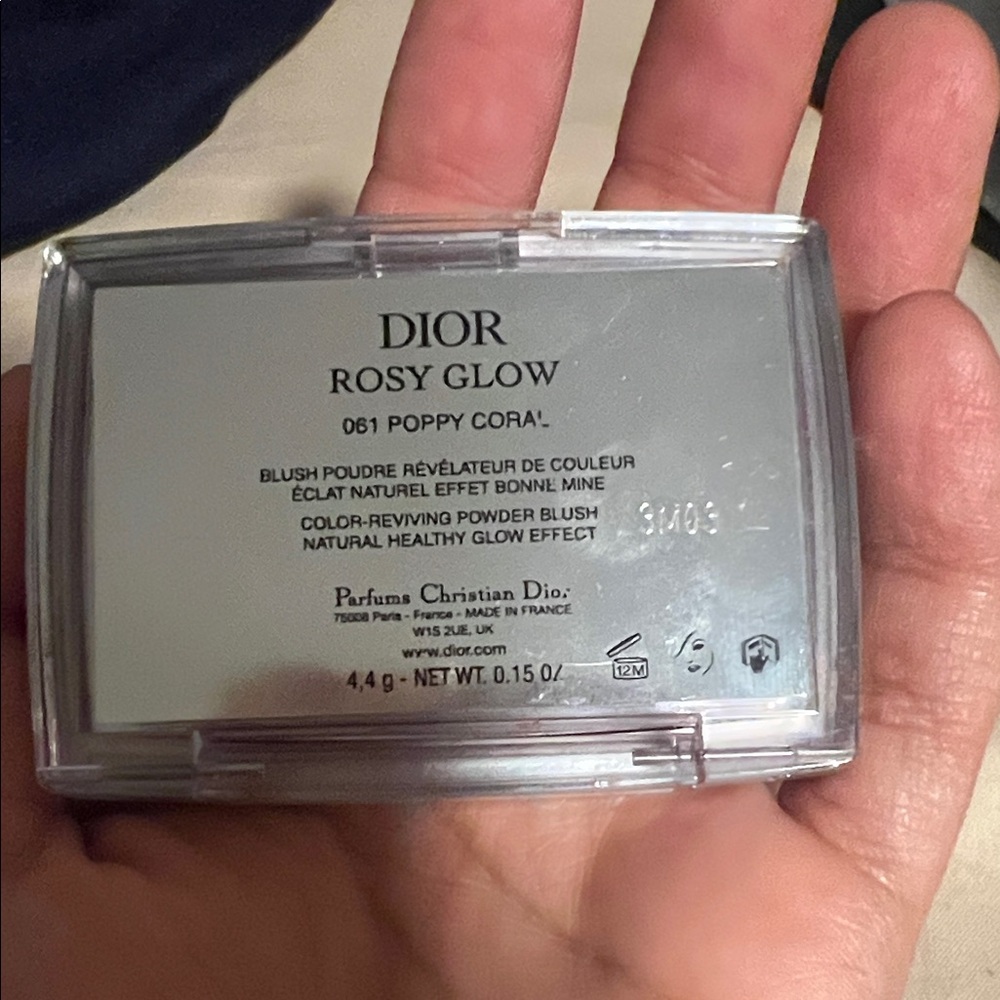 Dior Rosy Glow in Poppy Coral